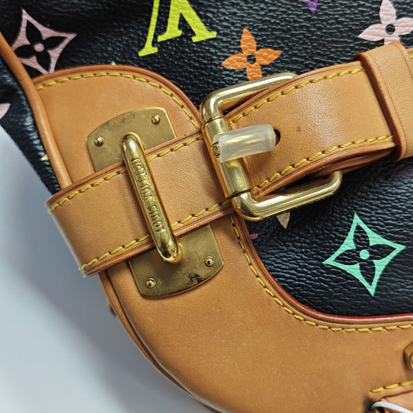LV × TM CLAUDIA Monogram Coated Canvas Black