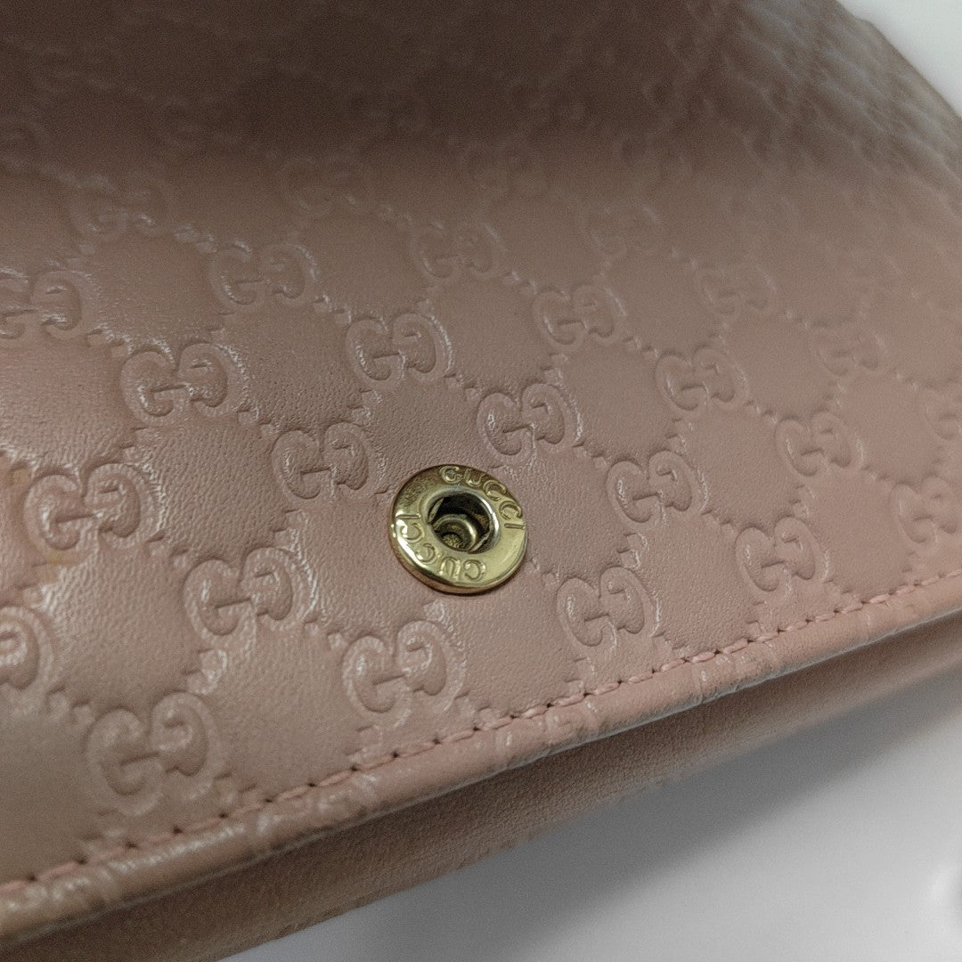 Microguccissima Monogram Calfskin Pink