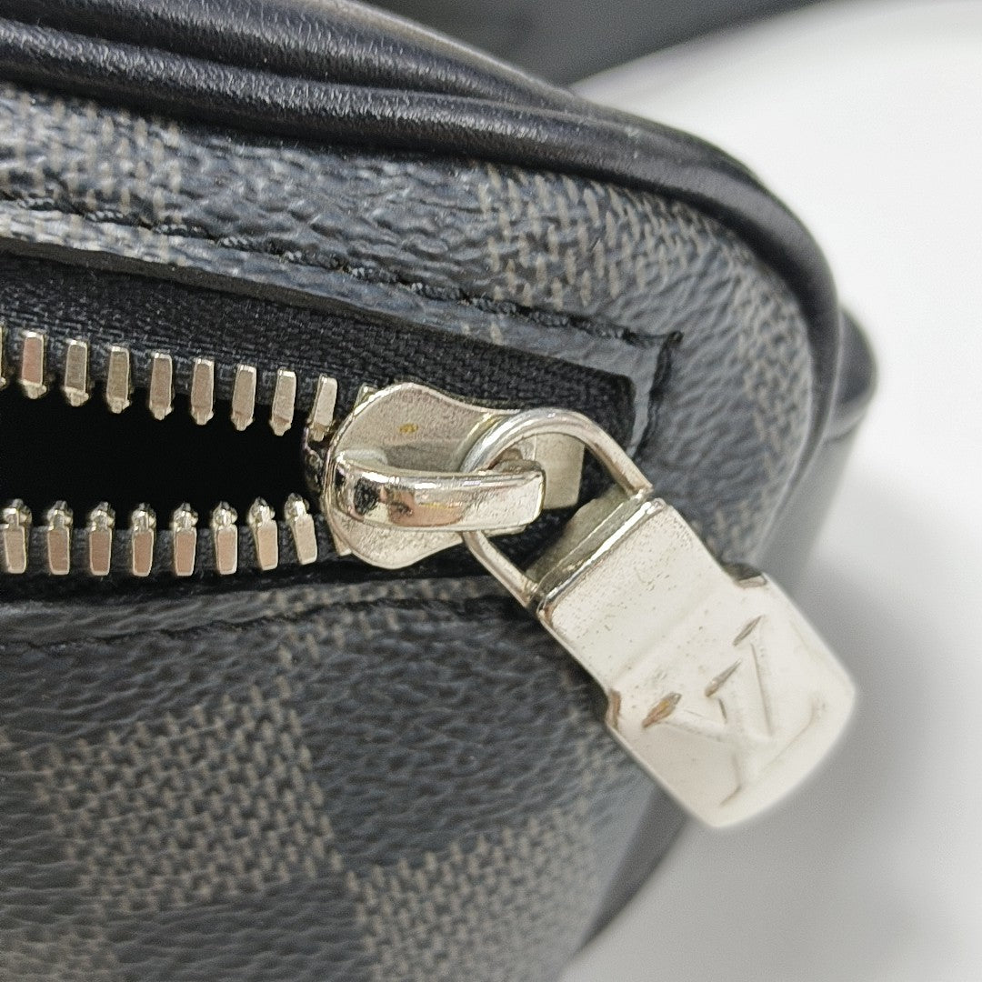 CAMPUS Damier Graphite Coated Canvas Gray