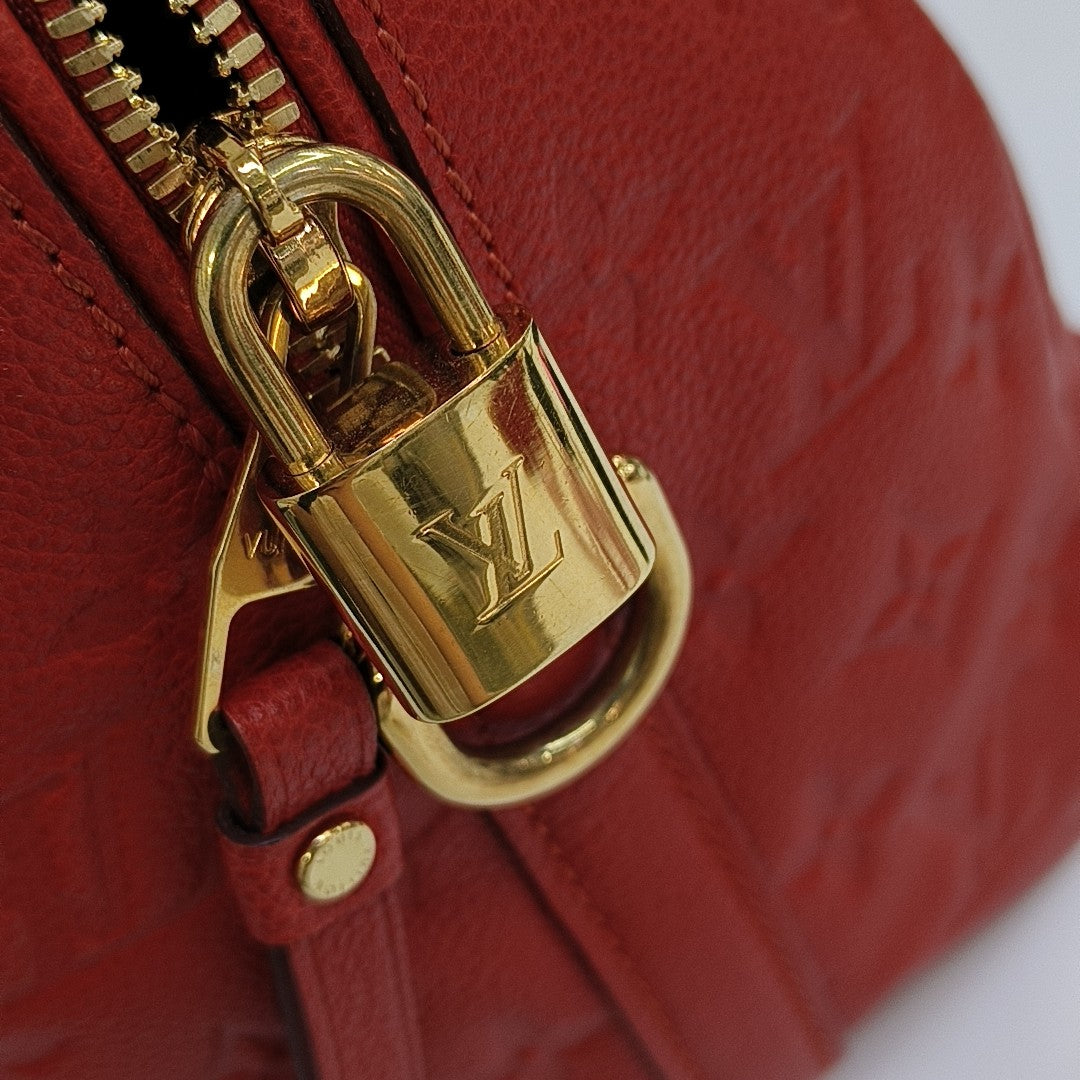 SPEEDY 25 Calfskin Red