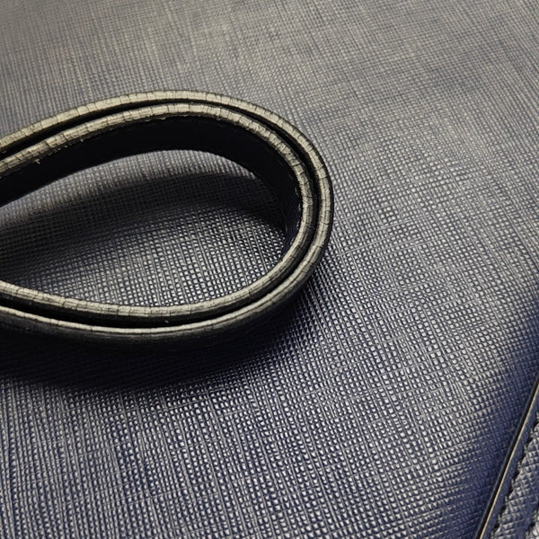 Kelly Calfskin Blue