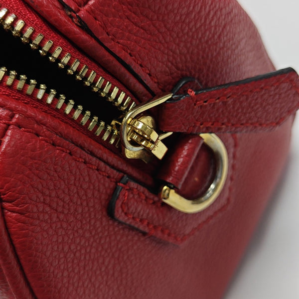 SPEEDY 20 Monogram Calfskin Red