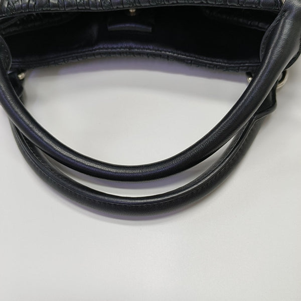 Avenue Quilted Lambskin Black