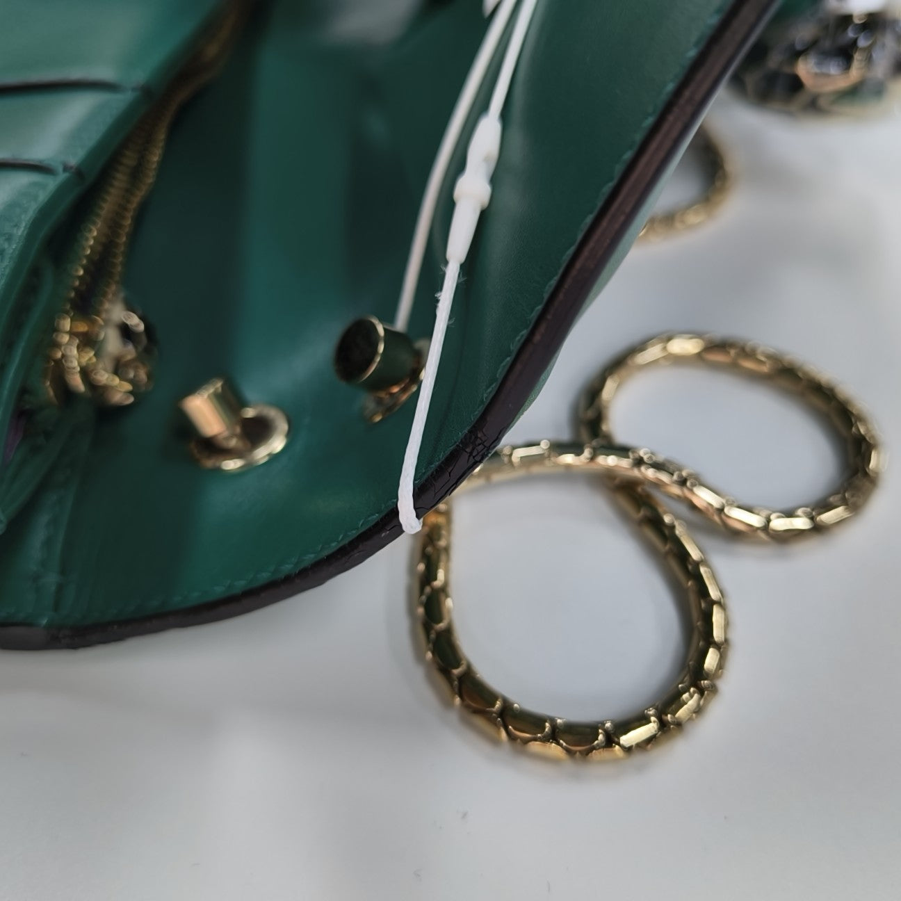 SERPENTI FOREVER Calfskin Green