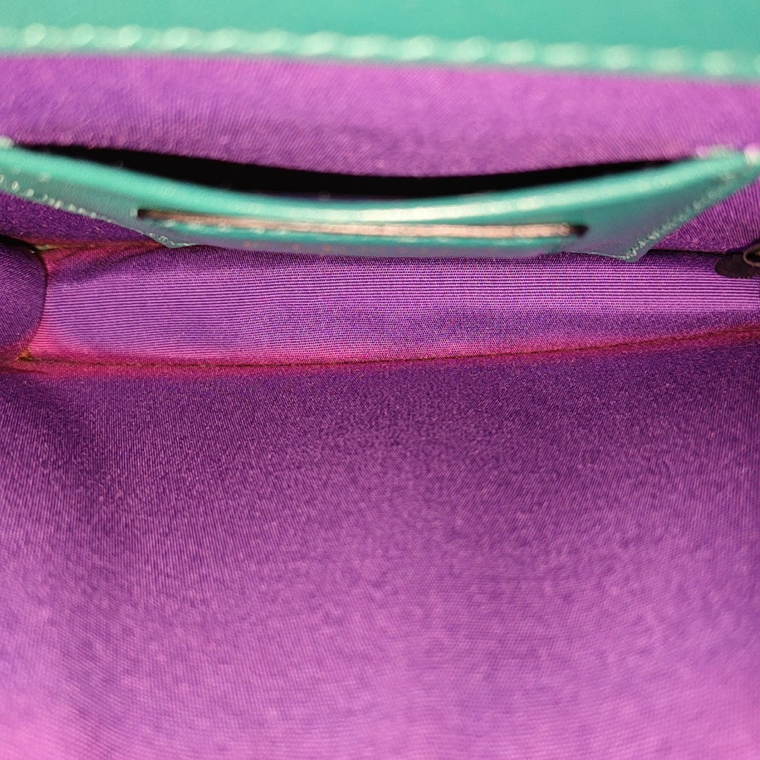 SERPENTI FOREVER Small Calfskin Green