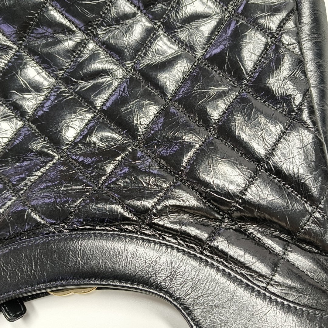 CHANEL 31 Quilted Calfskin Black