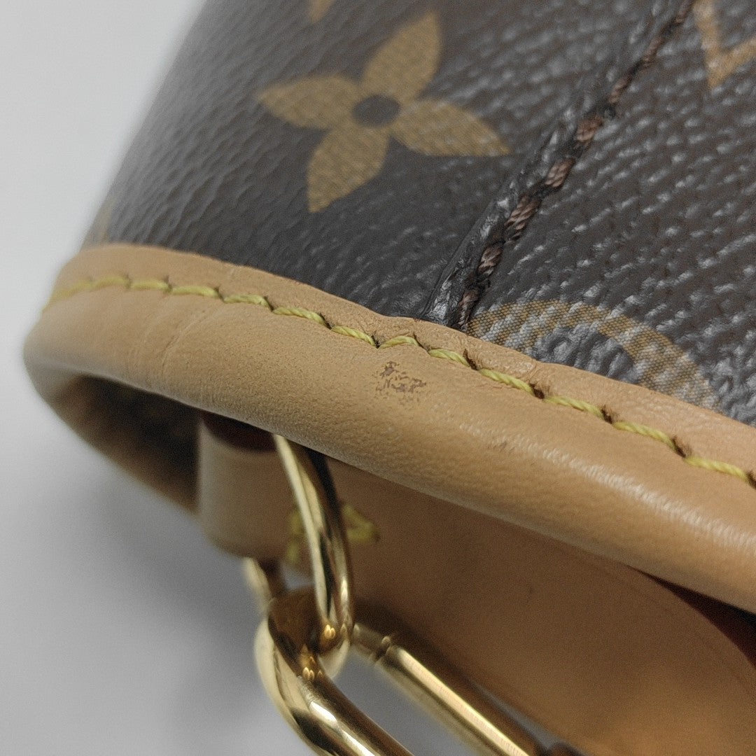 DIANE Monogram Coated Canvas Brown
