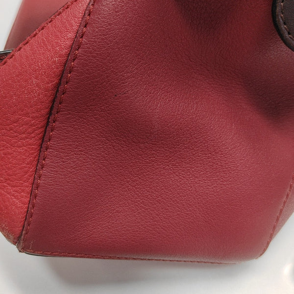 Puzzle Small Calfskin Red