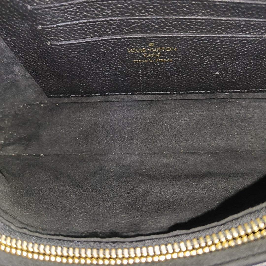 IVY Monogram Calfskin Black