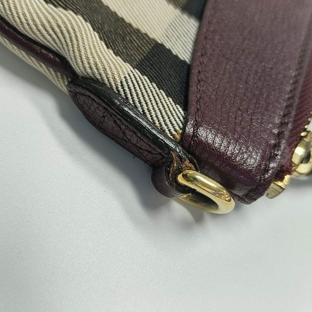 Canvas Shoulder Bag Beige