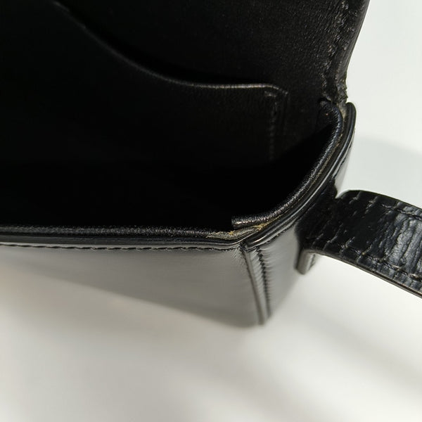TRIOMPHE Small Calfskin Black