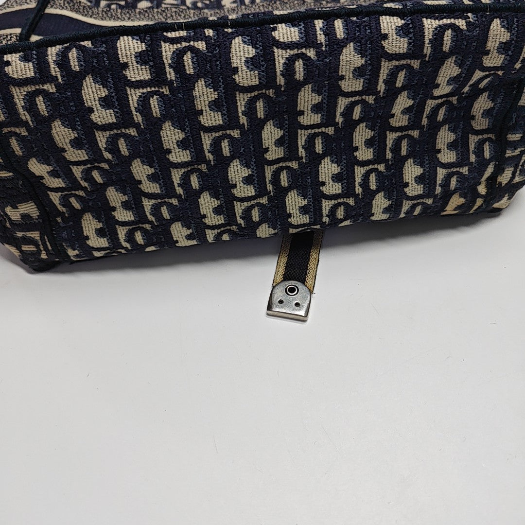 Diorcamp Large Oblique Canvas Blue
