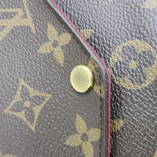FÉLICIE Monogram Coated Canvas Brown