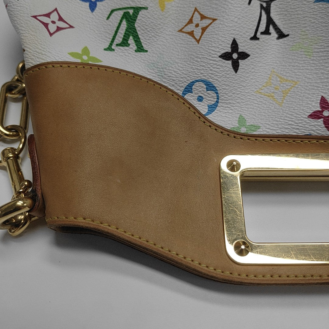 LV × TM JUDY MM Monogram Coated Canvas White