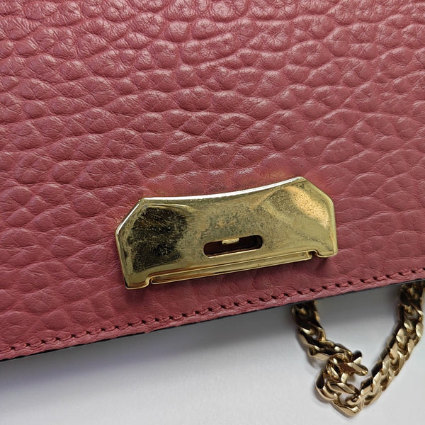 Langley Calfskin Red