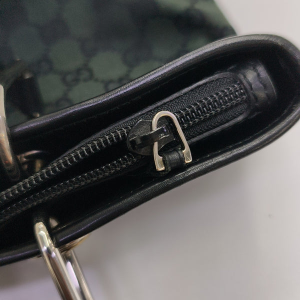 Monogram Canvas Top Handle Bag Green