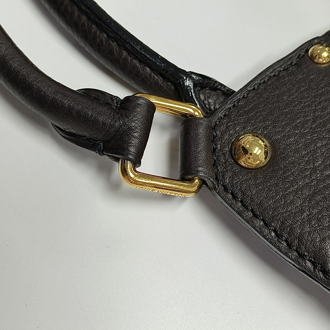 SURYA Monogram Calfskin Brown