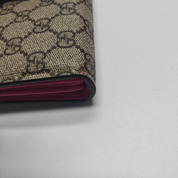 Dionysus Mini Monogram Coated Canvas Beige