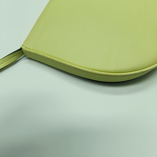 Heel Small Calfskin Yellow