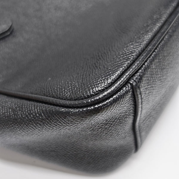 Calfskin Shoulder Bag Black
