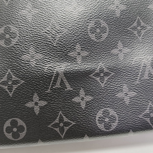 Pochette Voyag MM Monogram Coated Canvas Black