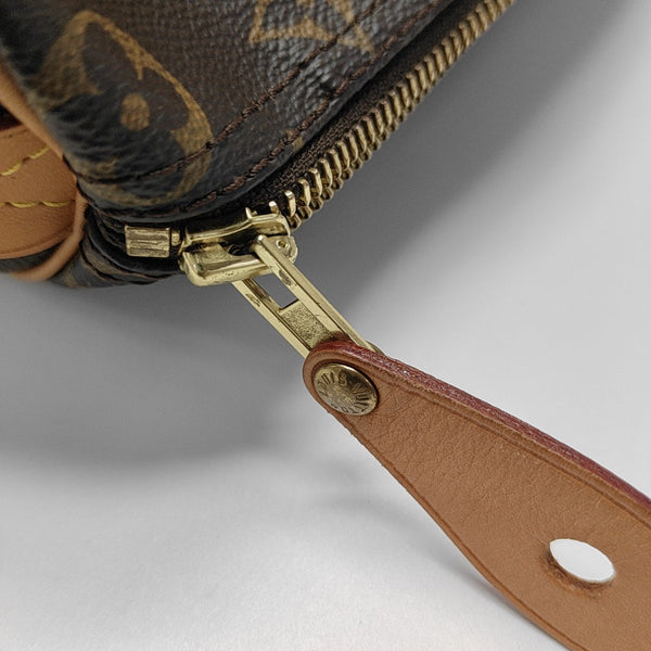 SPEEDY 25 Monogram Coated Canvas Brown