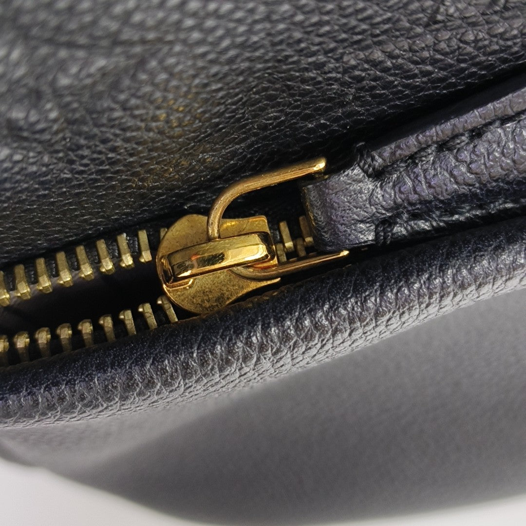 SORBONNE Monogram Calfskin Black