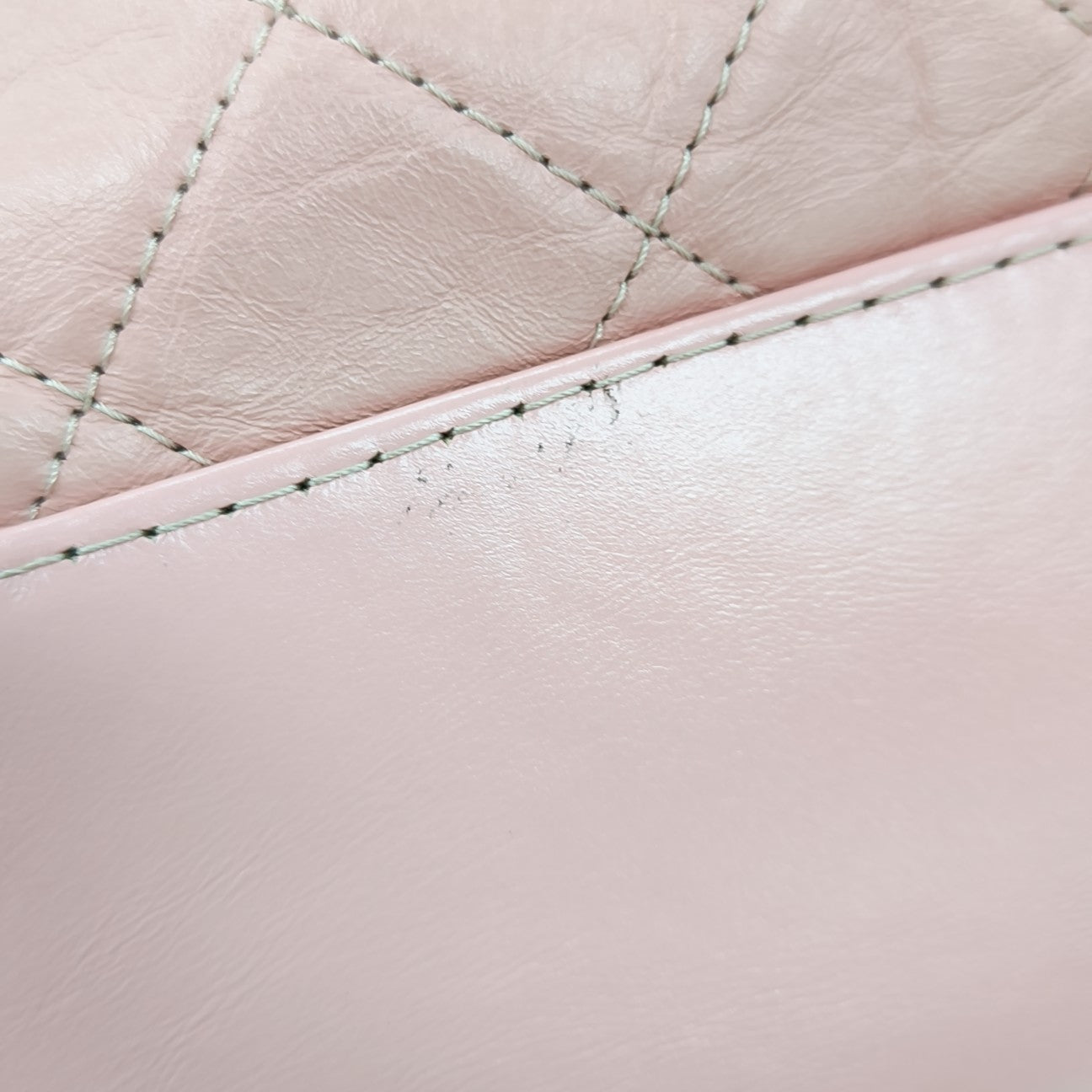 GABRIELLE Medium Quilted Calfskin Pink