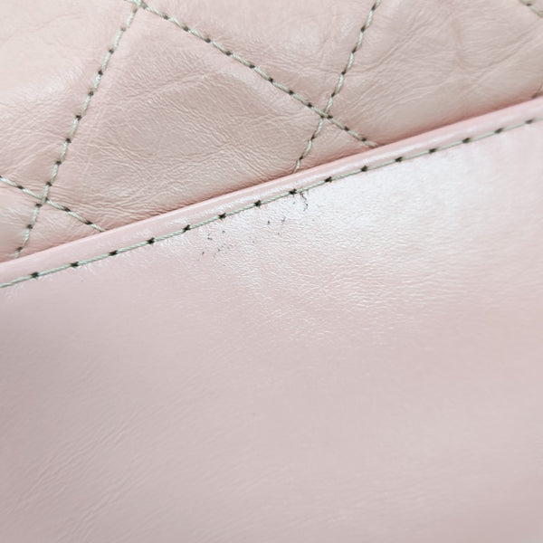 GABRIELLE Medium Quilted Calfskin Pink
