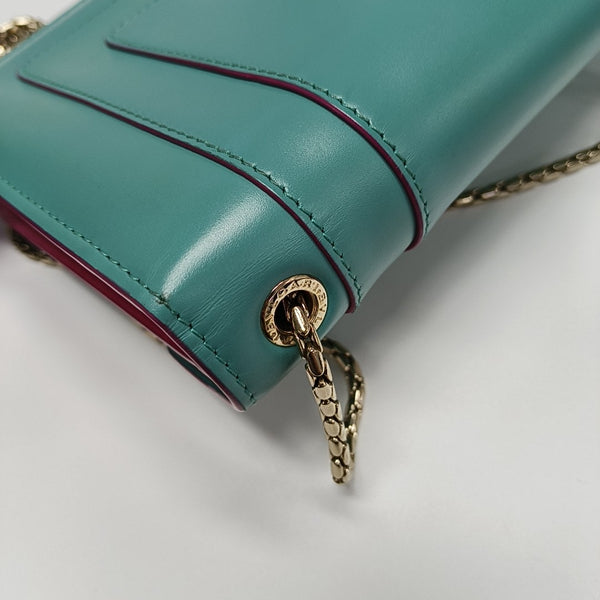 SERPENTI FOREVER Small Calfskin Green