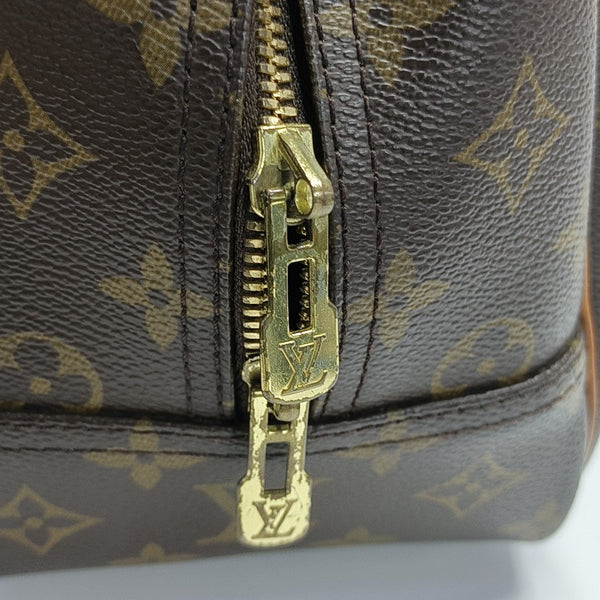 DEAUVILLE Monogram Coated Canvas Brown