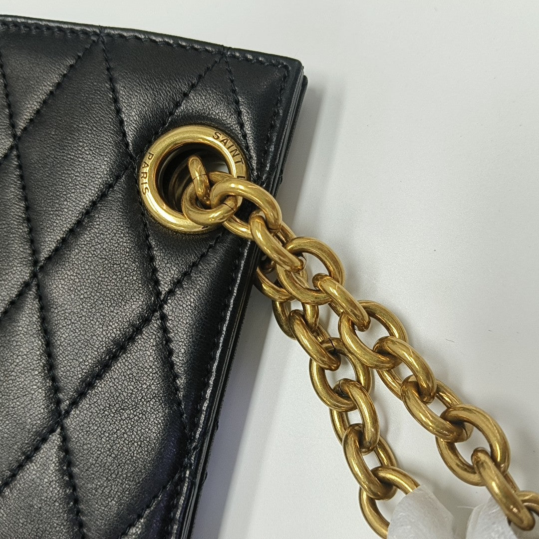 LE MAILLON Quilted Lambskin Black