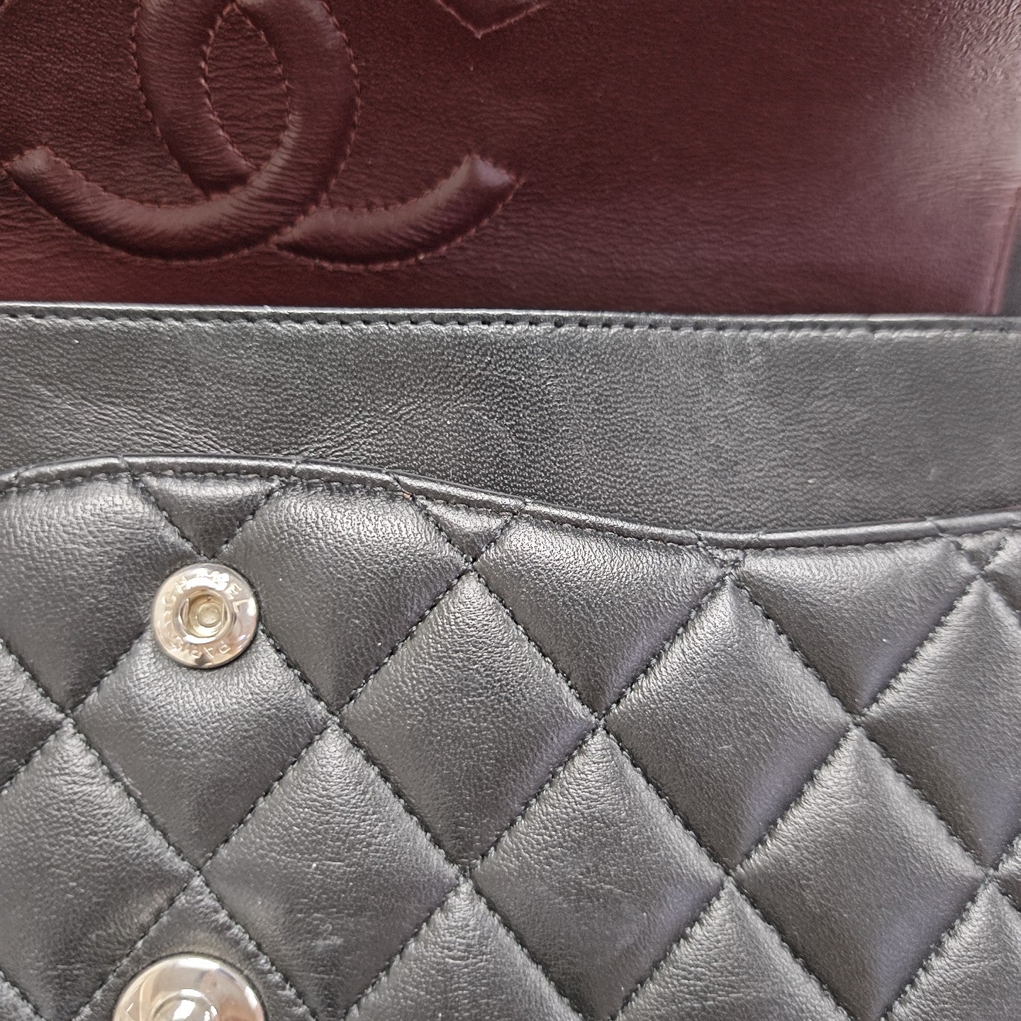 CLASSIC FLAP Medium Quilted Lambskin Black