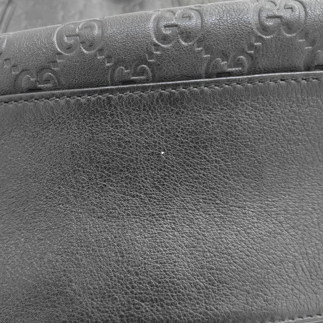 GG Imprime Monogram Calfskin Black