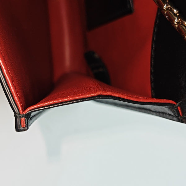 SERPENTI FOREVER Small Calfskin Black