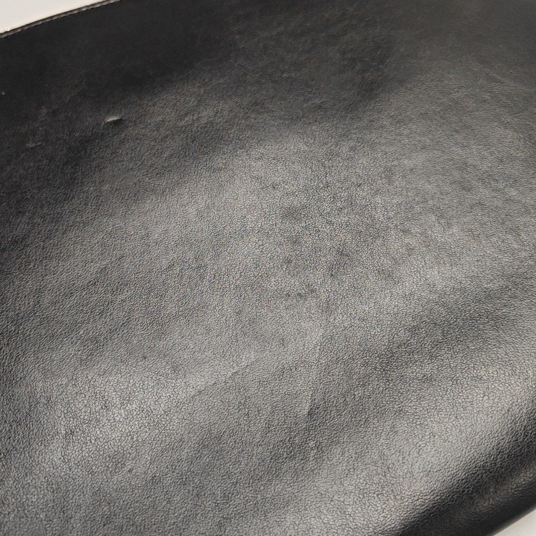 Calfskin Clutch Black