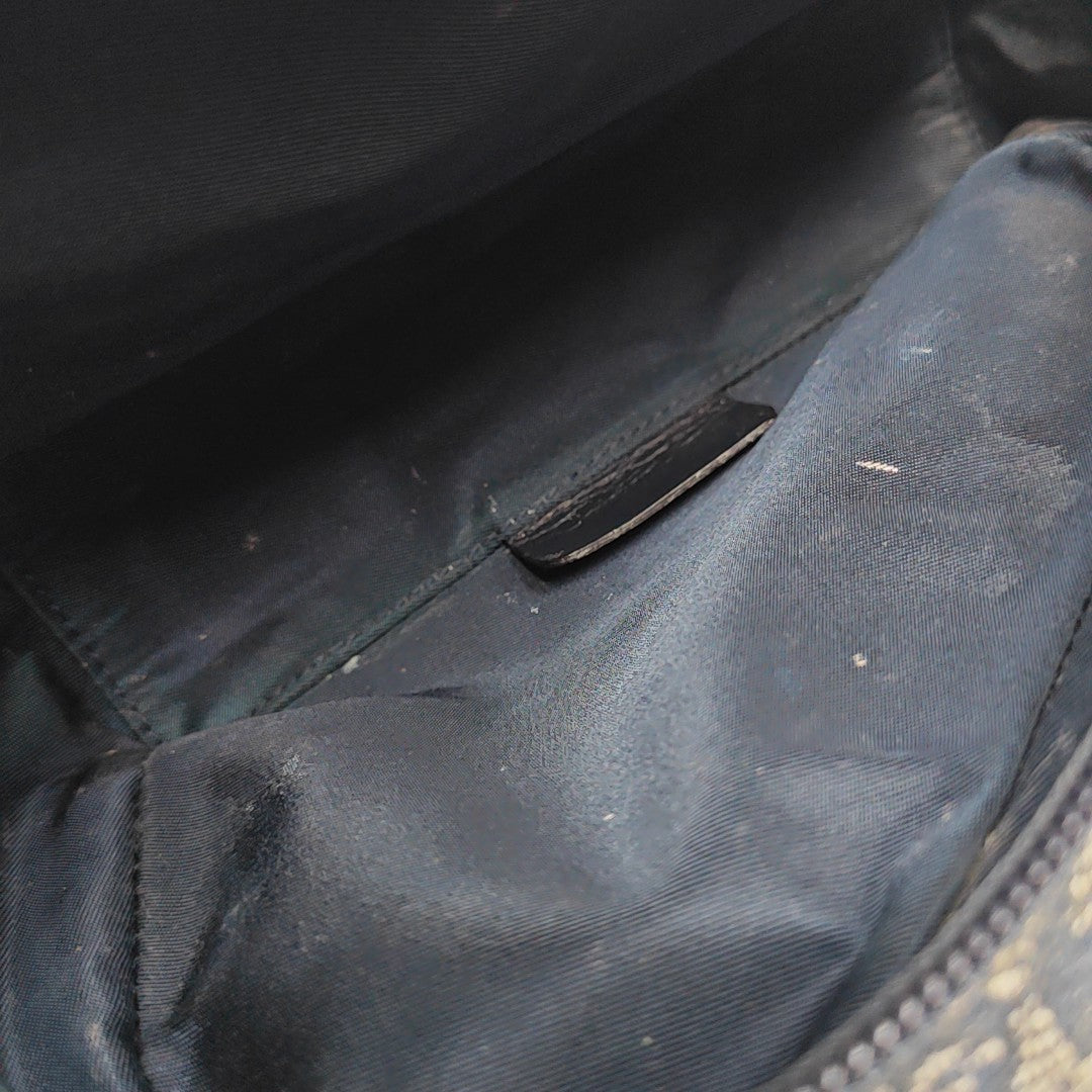 Saddle Mini Oblique Fabric Blue