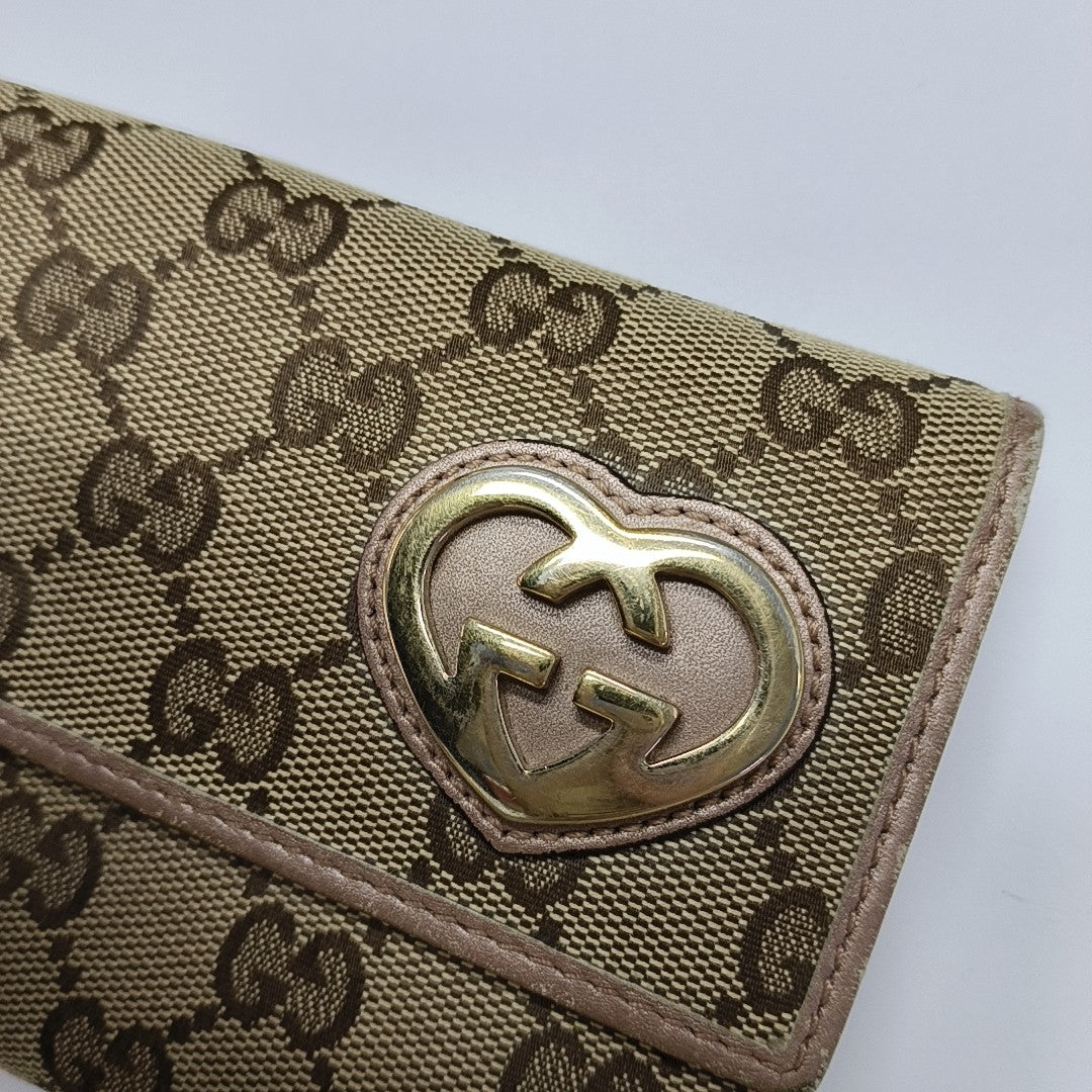 Lovely Monogram Canvas Beige Wallet