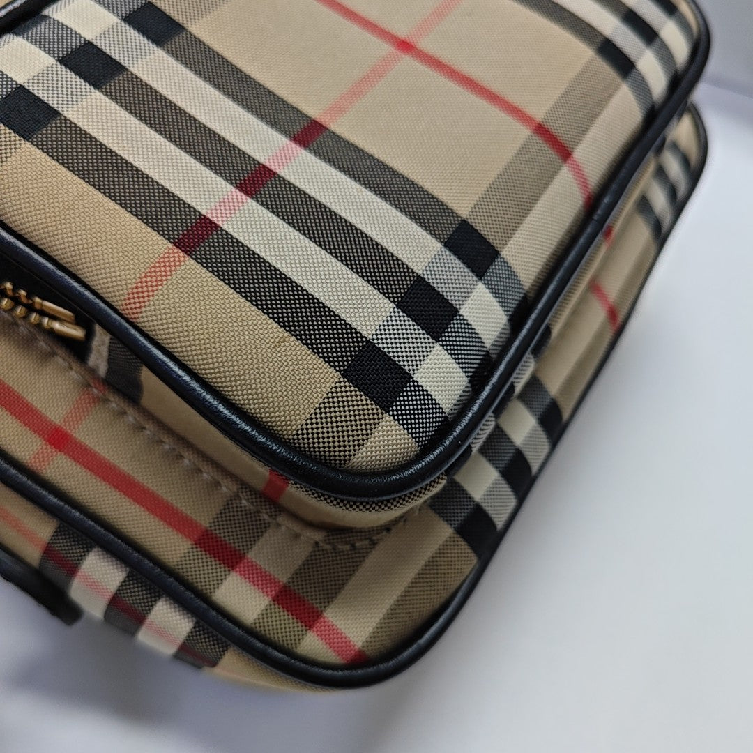Canvas Shoulder Bag Beige