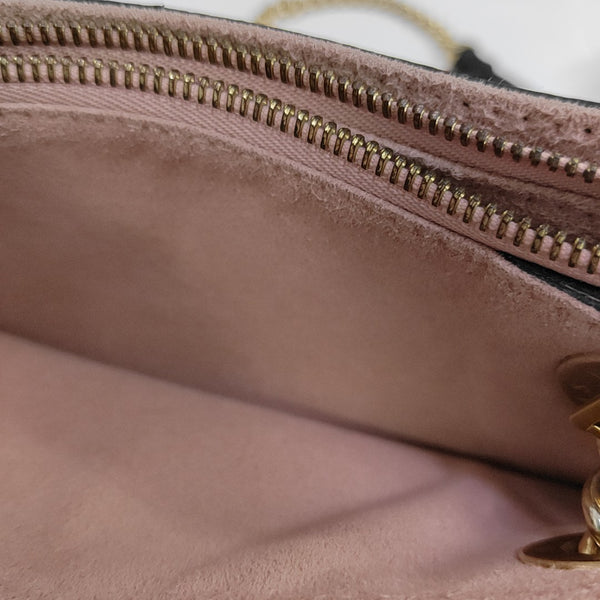 SURENE BB Monogram Coated Canvas Brown