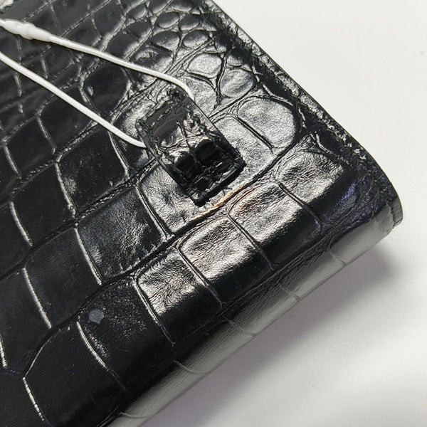Sharp Calfskin Black
