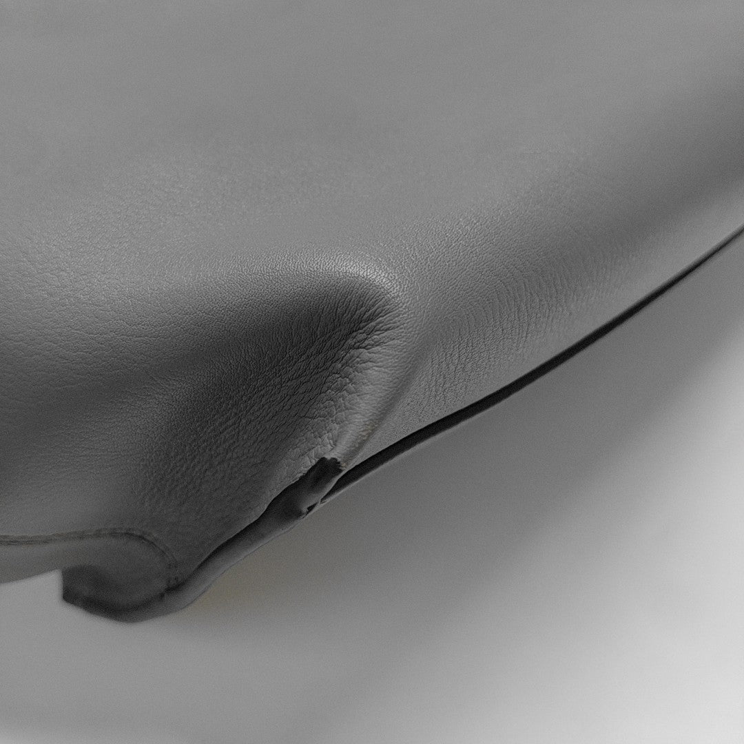 Calfskin Shoulder Bag Gray