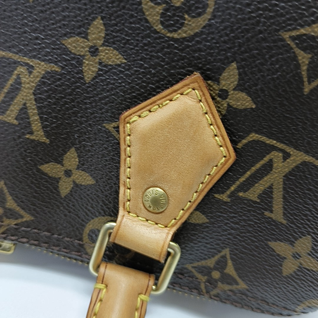 SPEEDY 25 Monogram Coated Canvas Brown
