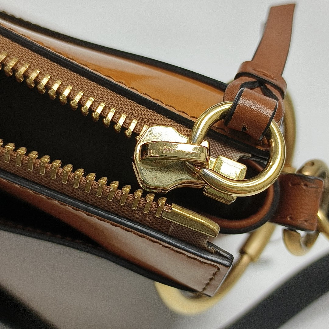 Roy Patent Leather Brown