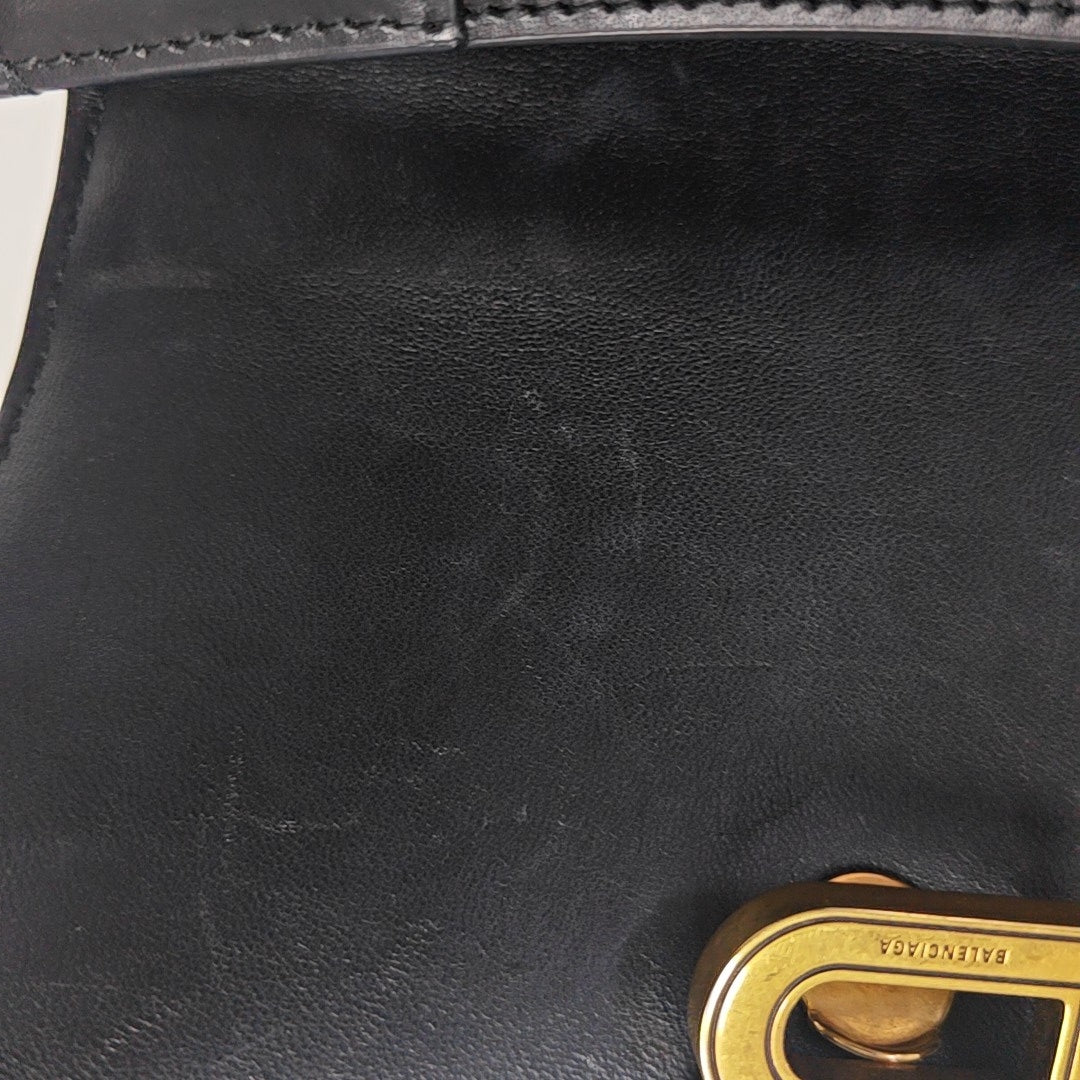 Hourglass XS Calfskin Black