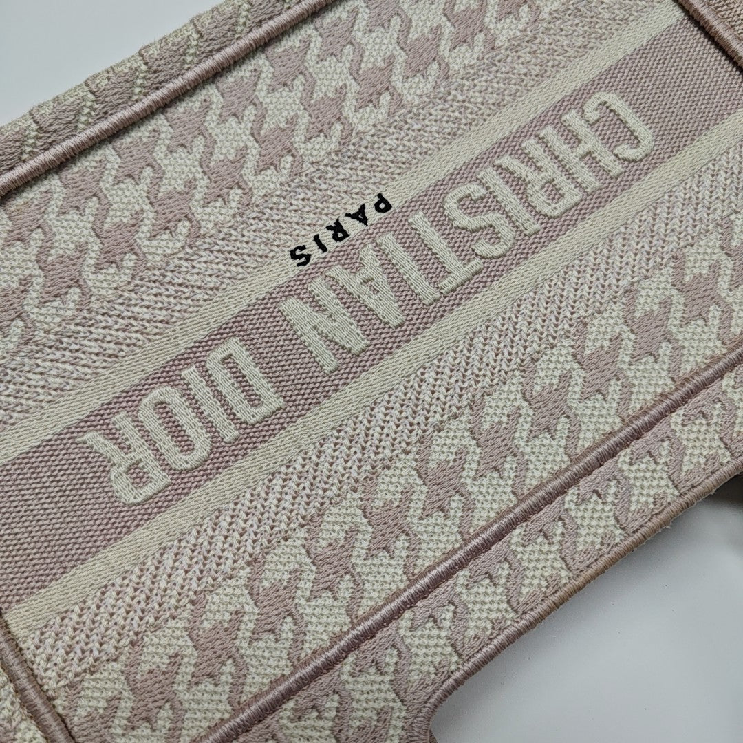 Book Tote Mini Canvas Pink