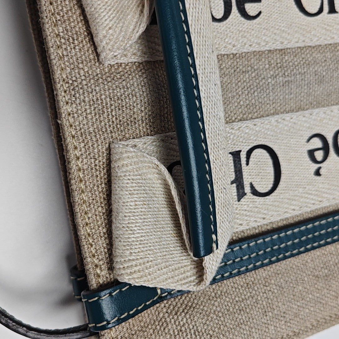 Woody Mini Fabric Beige