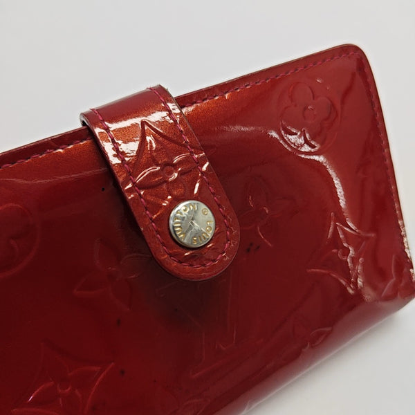 VIENNOIS Patent Leather Red Wallet