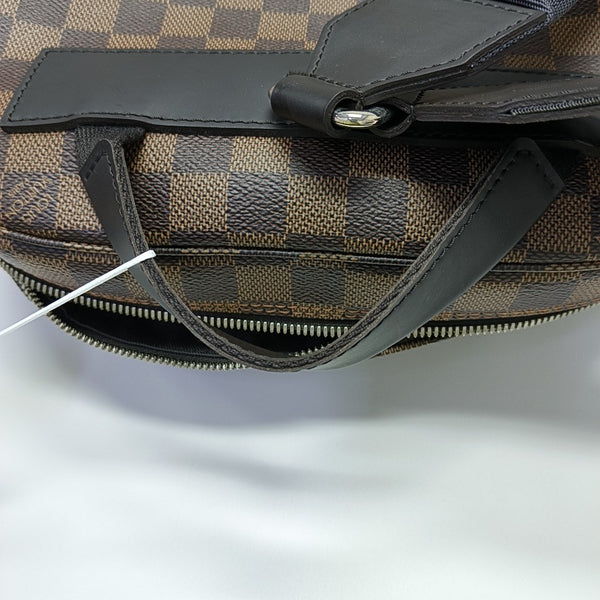 JAKE Damier Ebene Coated Canvas Brown