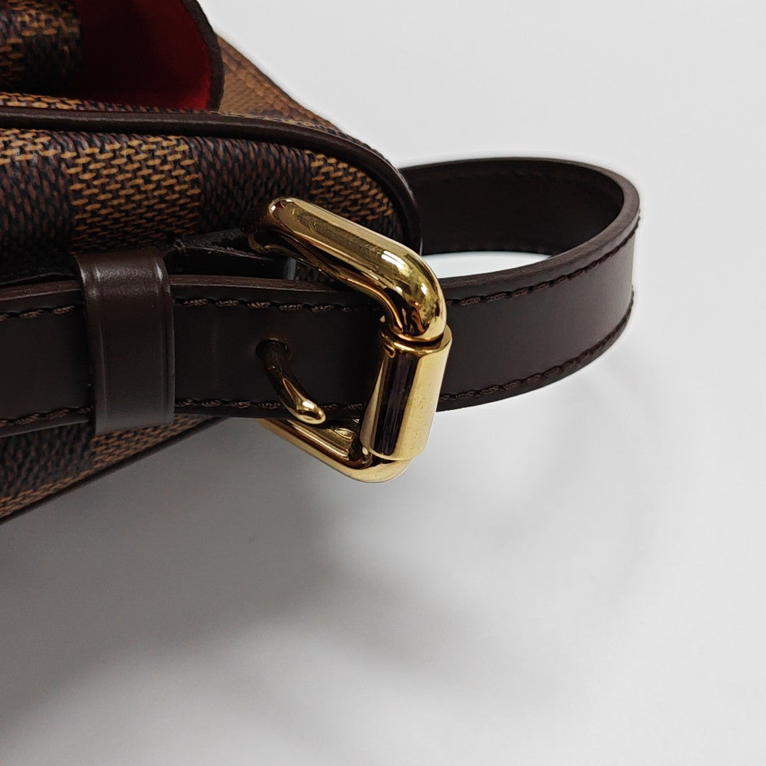 RAVELLO GM Damier Ebene Coated Canvas Brown